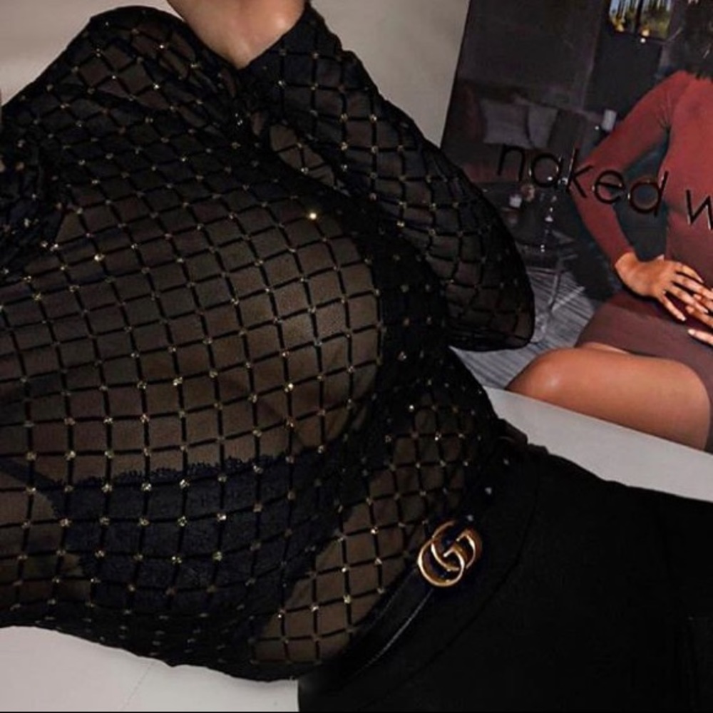 Sheer bodysuit